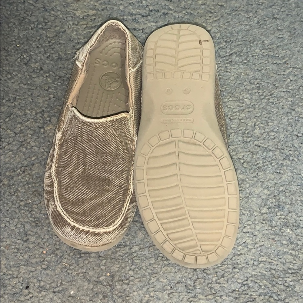 Boys Canvas Crocs